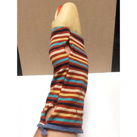 Vtg Bill Baird Hand Puppet Dragon Dinosaur Sock Puppet Ideal Toys 1950s 1960s - Picture 4 of 16